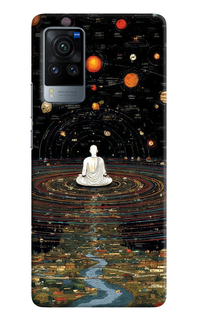 Space Monk Vivo X60 Pro Hard Case Back Cover by Casekaro