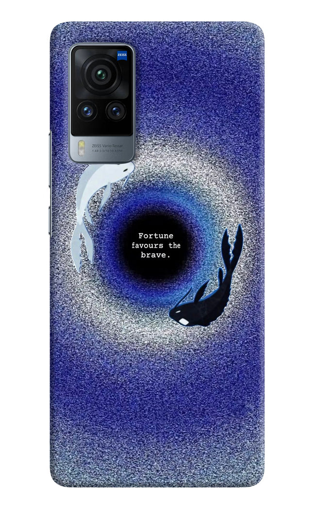 Dark Koi Vivo X60 Pro Hard Case Back Cover by Casekaro