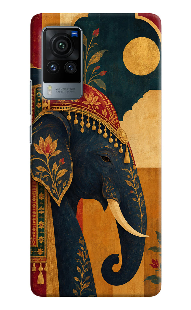 Royal Elephant Vivo X60 Pro Hard Case Back Cover by Casekaro