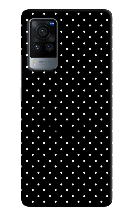 White Dots Vivo X60 Pro Pop Case by Casekaro