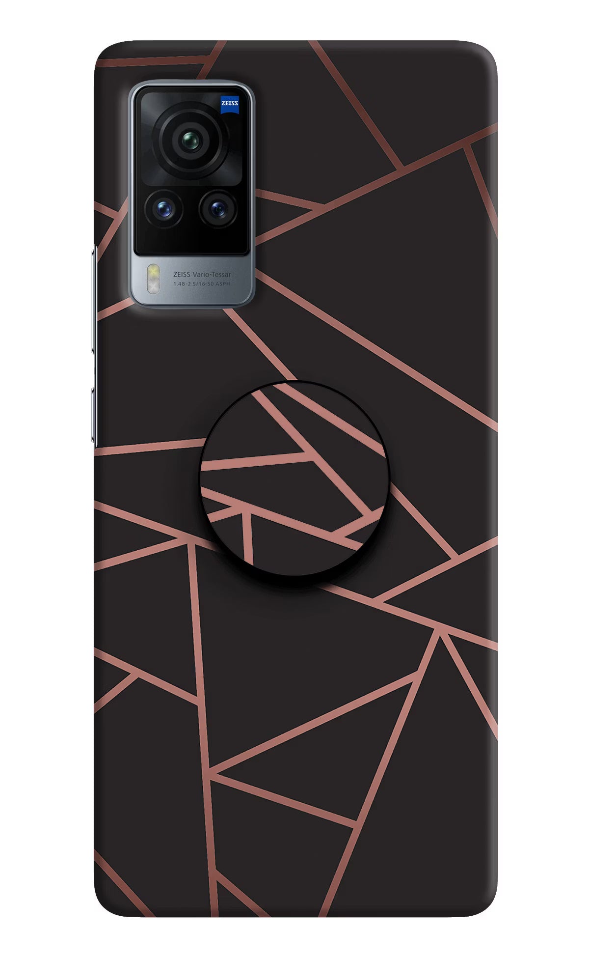Geometric Pattern Vivo X60 Pro Pop Case by Casekaro