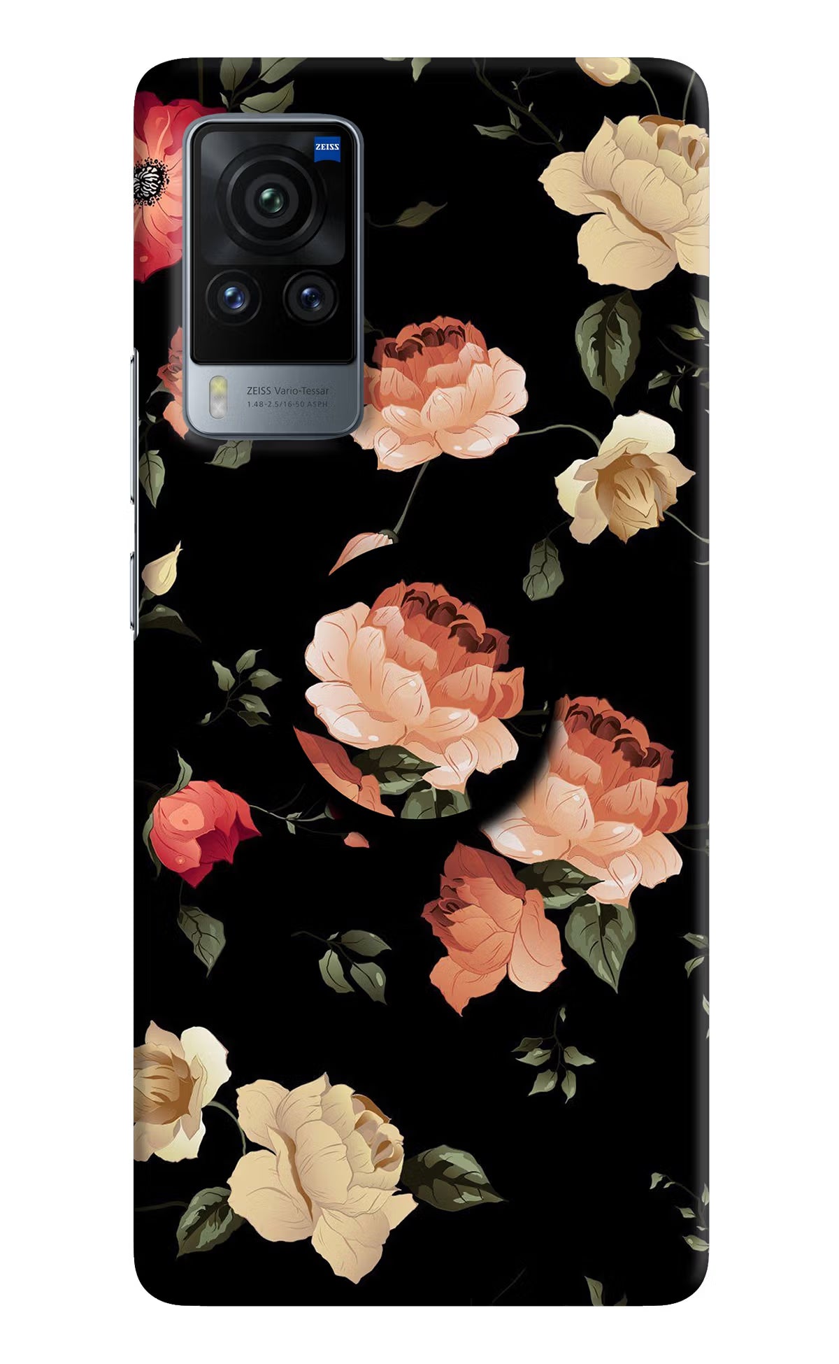 Flowers Vivo X60 Pro Pop Case by Casekaro