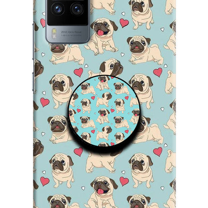Pug Dog Vivo X60 Pro Pop Case by Casekaro
