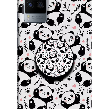 Cute Panda Vivo X60 Pro Pop Case by Casekaro