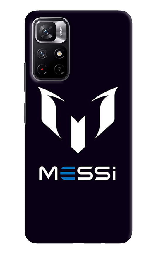 Messi Logo Redmi Note 11T 5G Hard Case Back Cover by Casekaro
