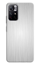 Wooden Grey Texture Redmi Note 11T 5G Hard Case Back Cover by Casekaro