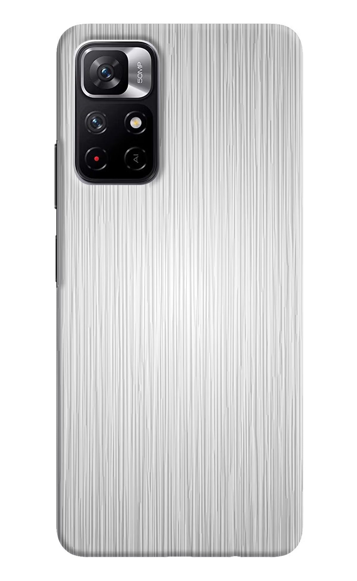 Wooden Grey Texture Redmi Note 11T 5G Hard Case Back Cover by Casekaro