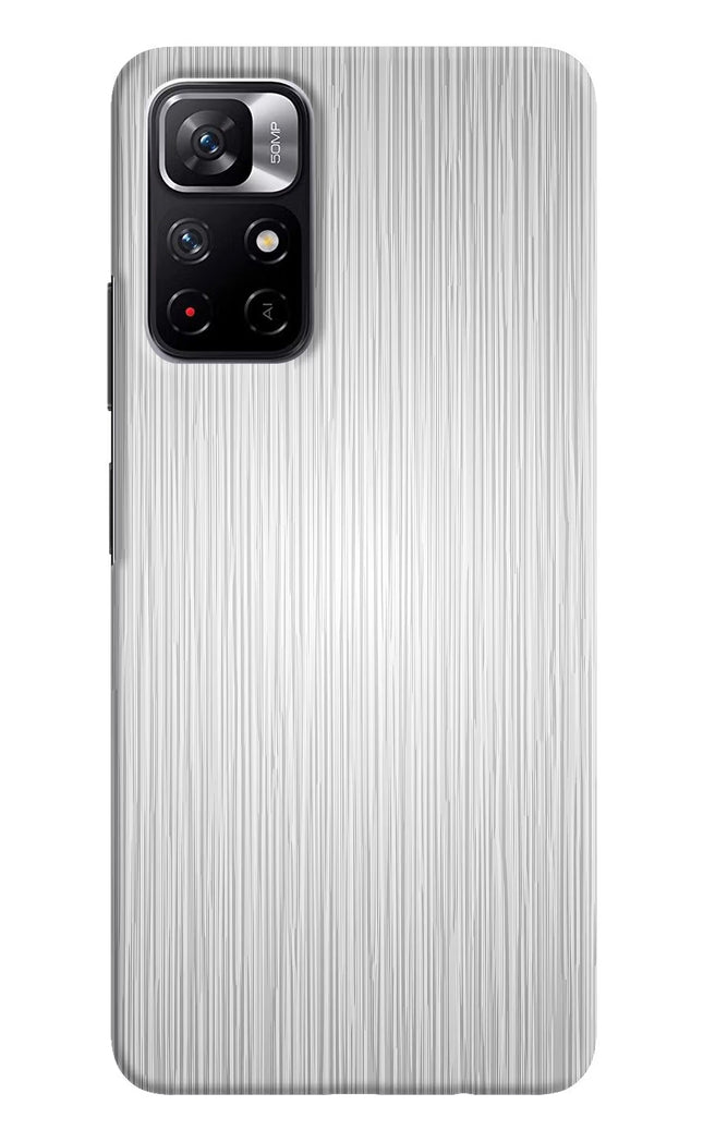 Wooden Grey Texture Redmi Note 11T 5G Hard Case Back Cover by Casekaro