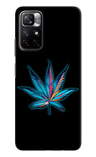 Weed Redmi Note 11T 5G Hard Case Back Cover by Casekaro