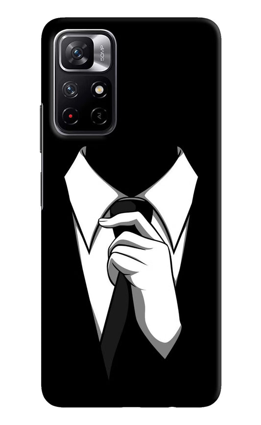 Black Tie Redmi Note 11T 5G Hard Case Back Cover by Casekaro