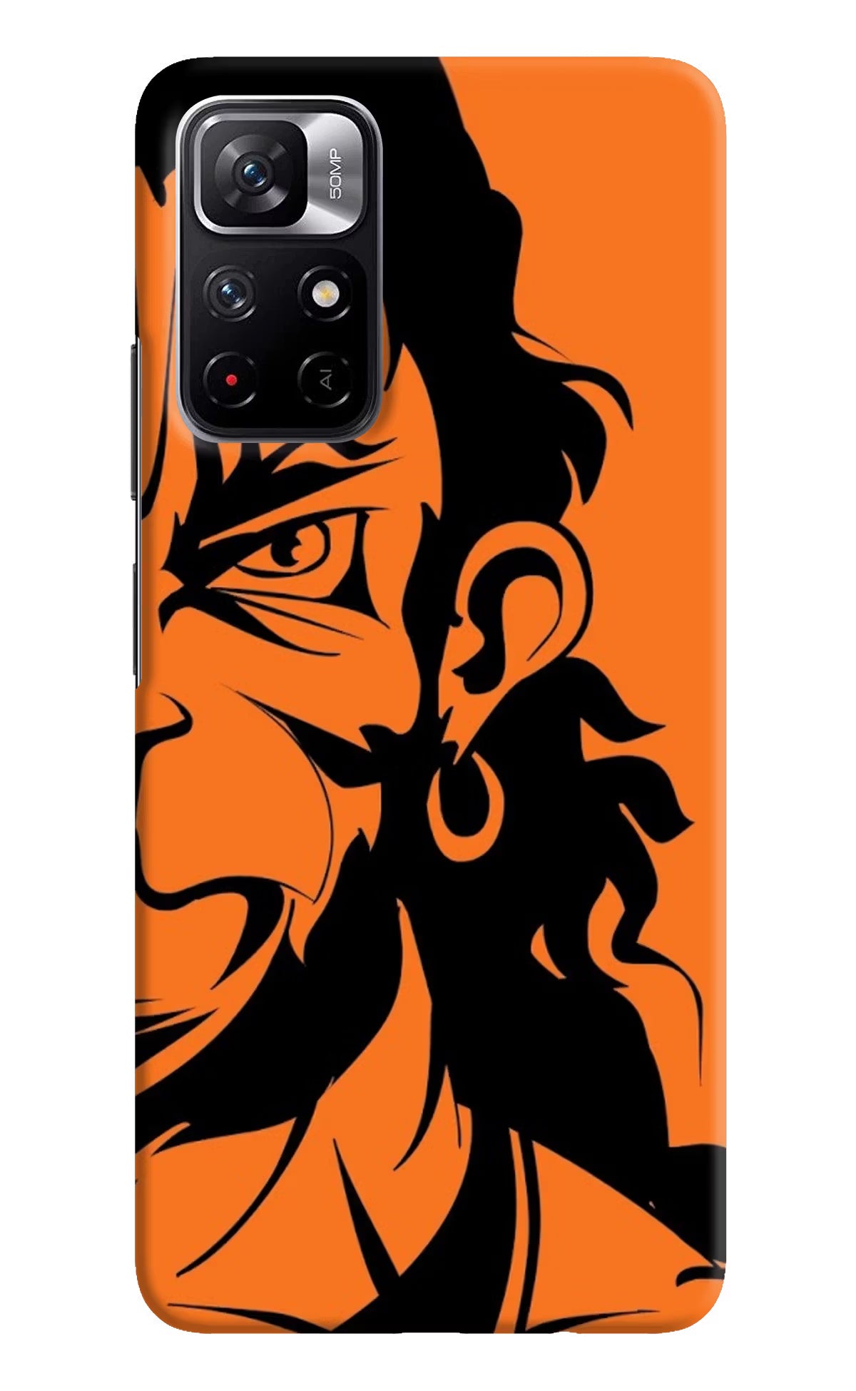 Hanuman Redmi Note 11T 5G Hard Case Back Cover by Casekaro