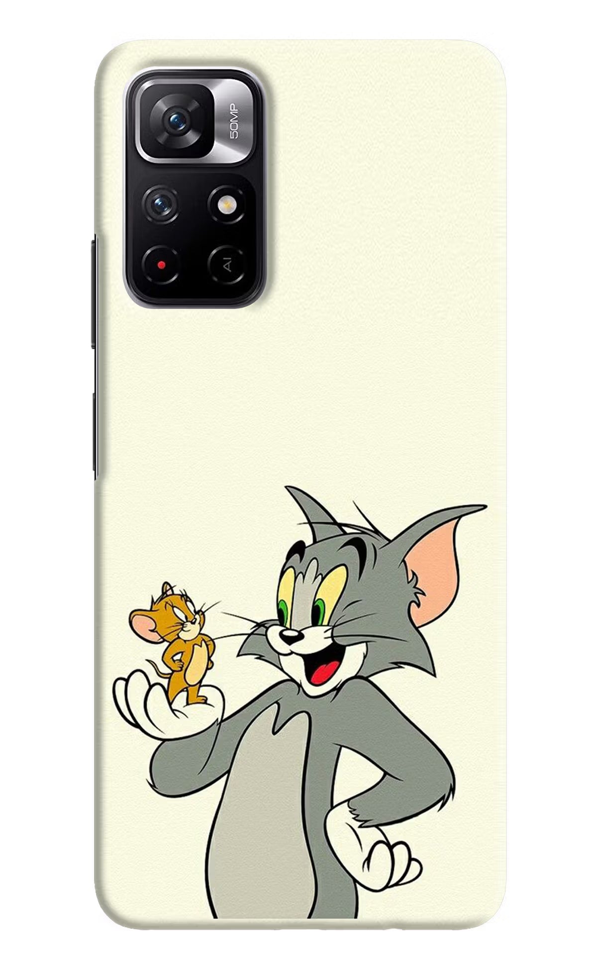Tom & Jerry Redmi Note 11T 5G Hard Case Back Cover by Casekaro