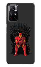 Ironman Throne Redmi Note 11T 5G Hard Case Back Cover by Casekaro