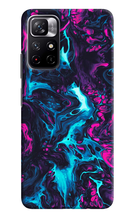 Abstract Redmi Note 11T 5G Hard Case Back Cover by Casekaro