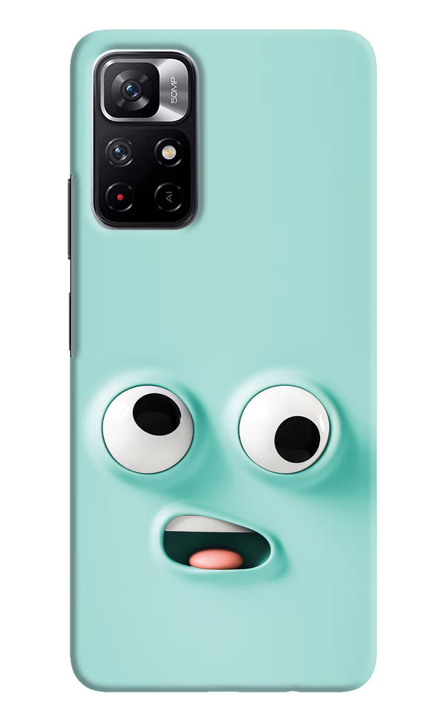 Funny Cartoon Redmi Note 11T 5G Hard Case Back Cover by Casekaro