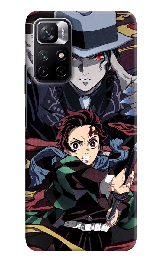 Demon Slayer Redmi Note 11T 5G Hard Case Back Cover by Casekaro