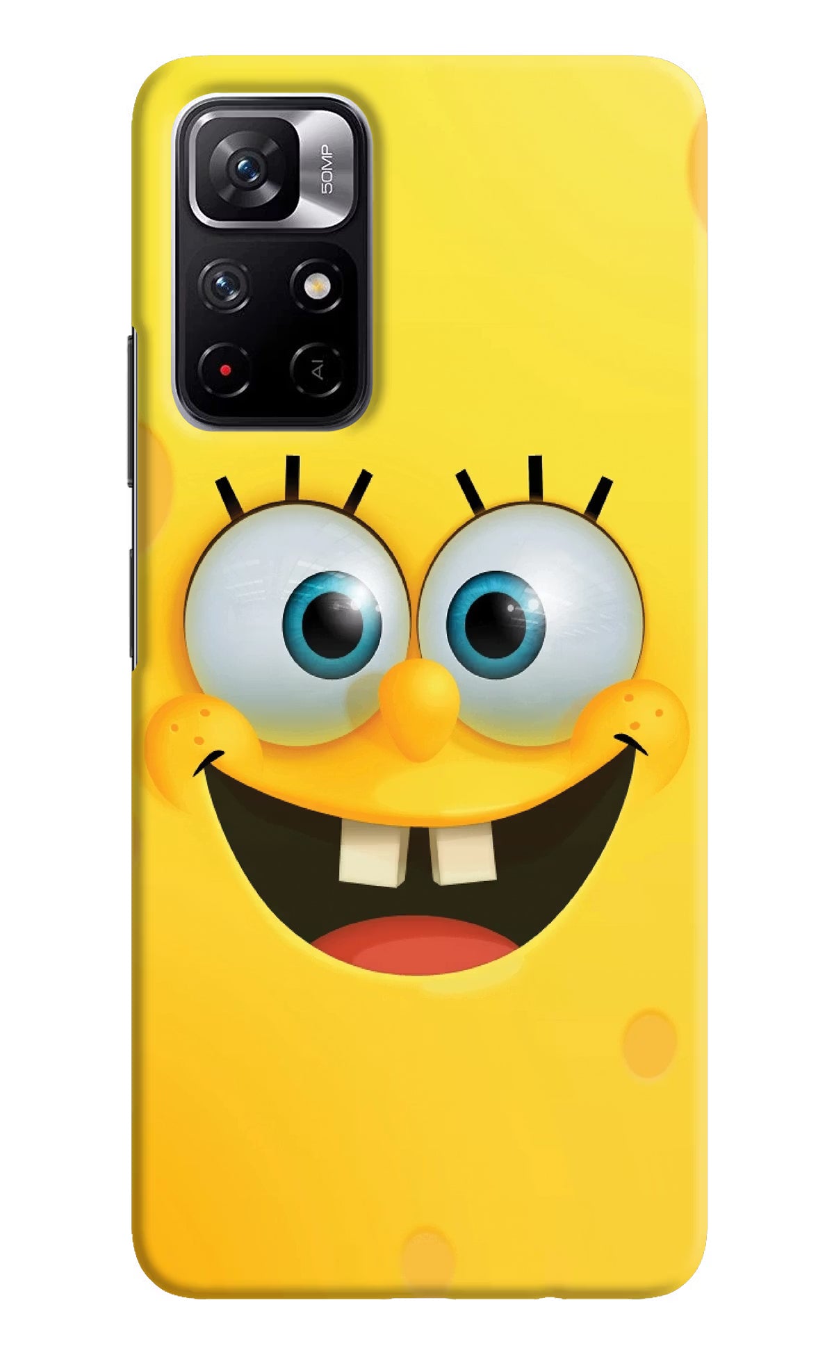 Sponge 1 Redmi Note 11T 5G Hard Case Back Cover by Casekaro