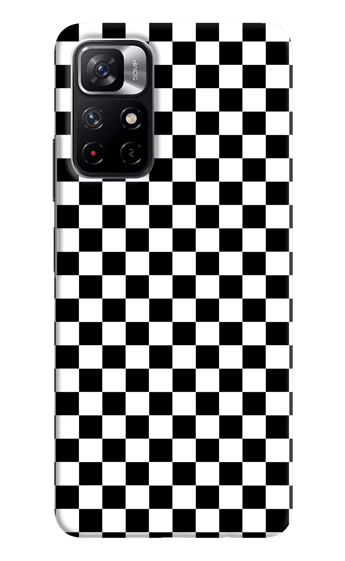 Chess Board Redmi Note 11T 5G Hard Case Back Cover by Casekaro