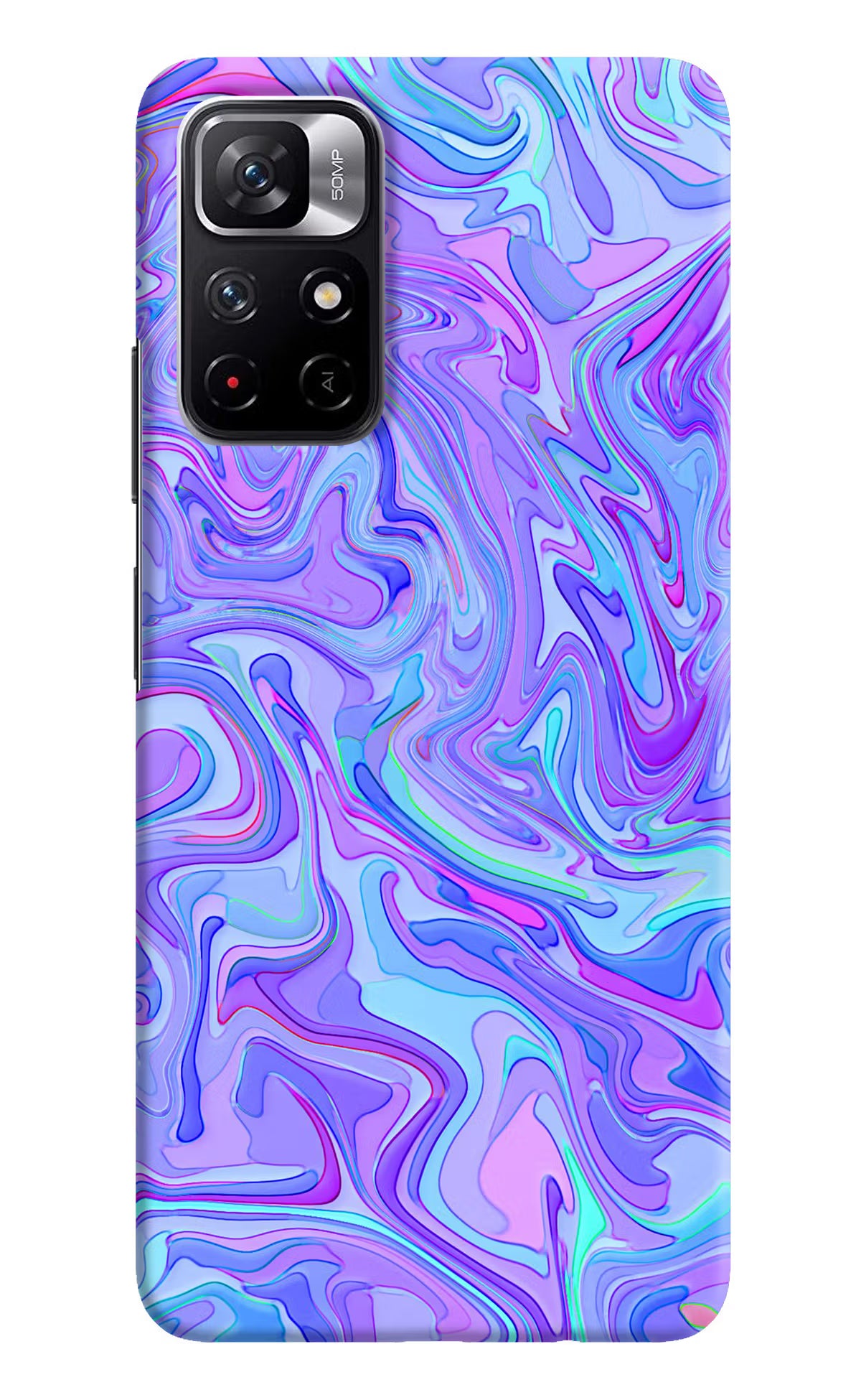 Glitter Redmi Note 11T 5G Hard Case Back Cover by Casekaro