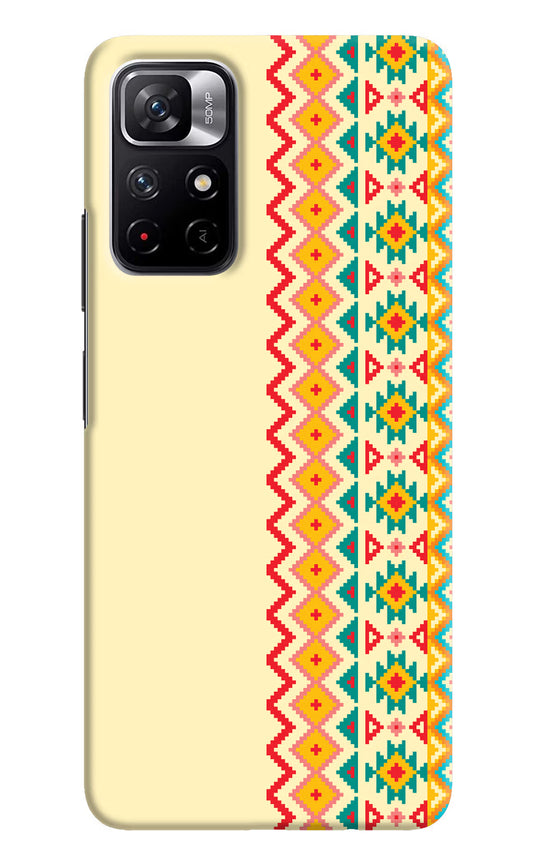 Ethnic Seamless Redmi Note 11T 5G Hard Case Back Cover by Casekaro