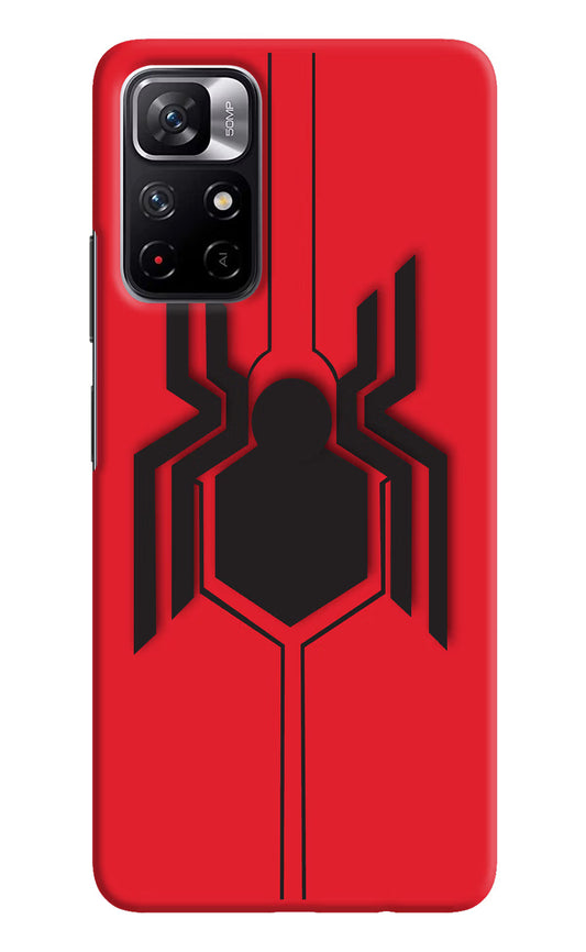 Spider Redmi Note 11T 5G Hard Case Back Cover by Casekaro