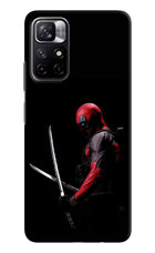 Deadpool Redmi Note 11T 5G Hard Case Back Cover by Casekaro