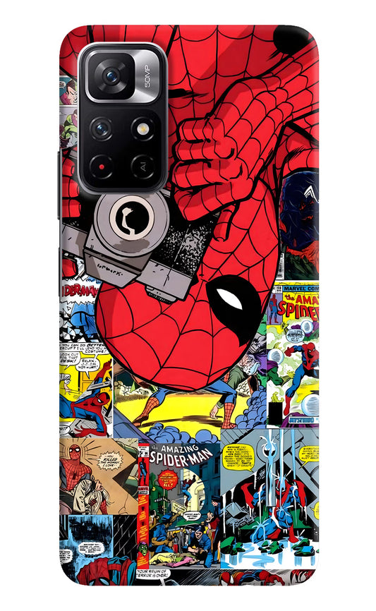 Spider Man Redmi Note 11T 5G Hard Case Back Cover by Casekaro