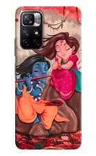 Radhe Krishna Redmi Note 11T 5G Hard Case Back Cover by Casekaro