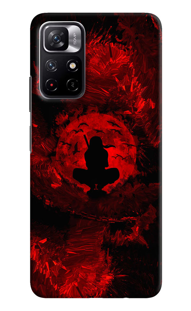 Itachi Uchiha Redmi Note 11T 5G Hard Case Back Cover by Casekaro