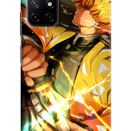 Demon Slayer Redmi Note 11T 5G Hard Case Back Cover by Casekaro