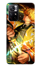 Demon Slayer Redmi Note 11T 5G Hard Case Back Cover by Casekaro