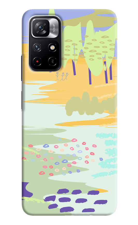 Scenery Redmi Note 11T 5G Hard Case Back Cover by Casekaro