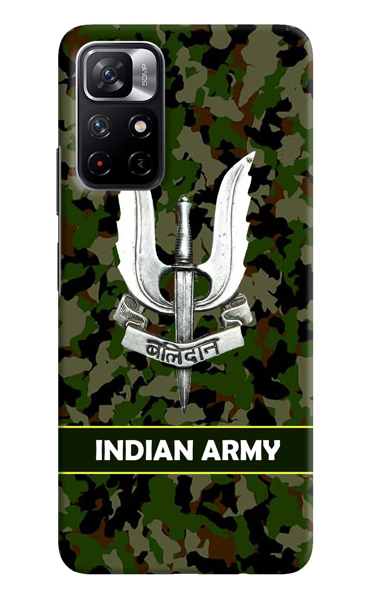 Balidan Indian Logo Redmi Note 11T 5G Hard Case Back Cover by Casekaro