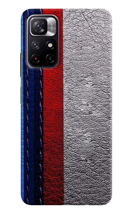 BMW Stripes Redmi Note 11T 5G Hard Case Back Cover by Casekaro