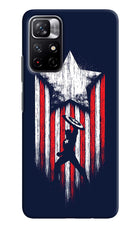 Captain America Marvel Art Redmi Note 11T 5G Hard Case Back Cover by Casekaro