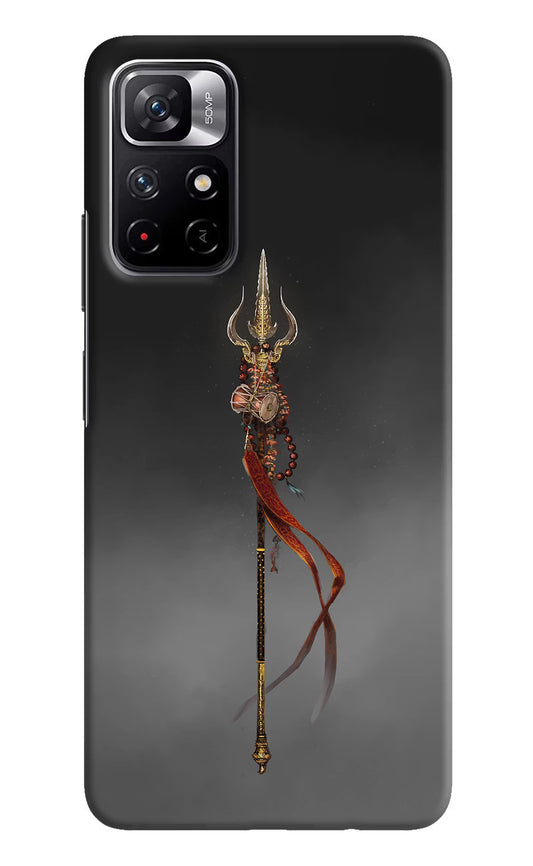 Shiv Trishul Redmi Note 11T 5G Hard Case Back Cover by Casekaro