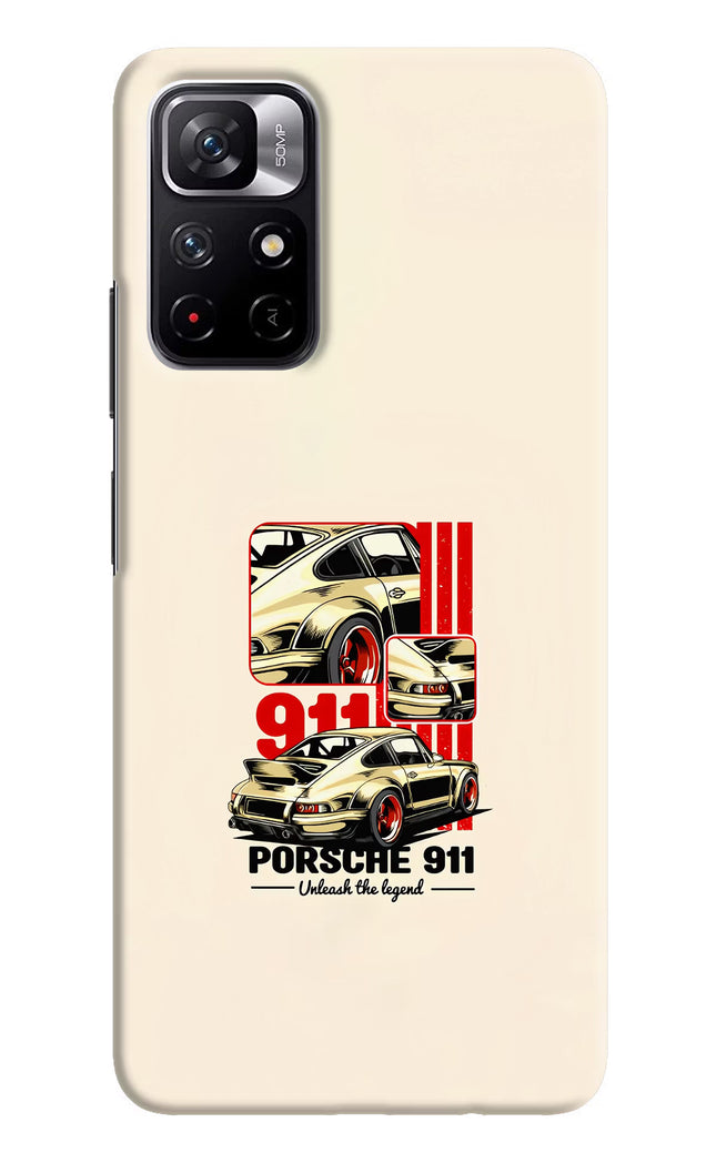 Classic Porsche 911 Redmi Note 11T 5G Hard Case Back Cover by Casekaro