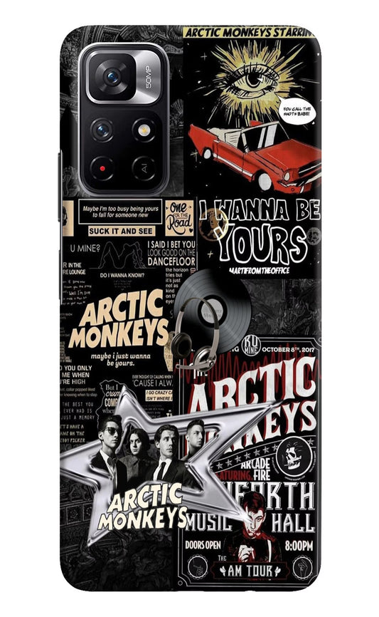 Arctic Monkeys Redmi Note 11T 5G Hard Case Back Cover by Casekaro