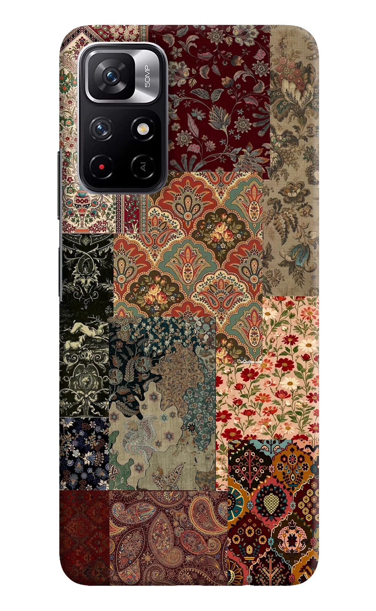 Desi Print Redmi Note 11T 5G Hard Case Back Cover by Casekaro