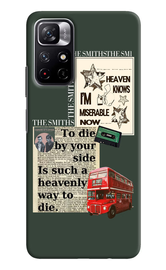 The Smiths Redmi Note 11T 5G Hard Case Back Cover by Casekaro