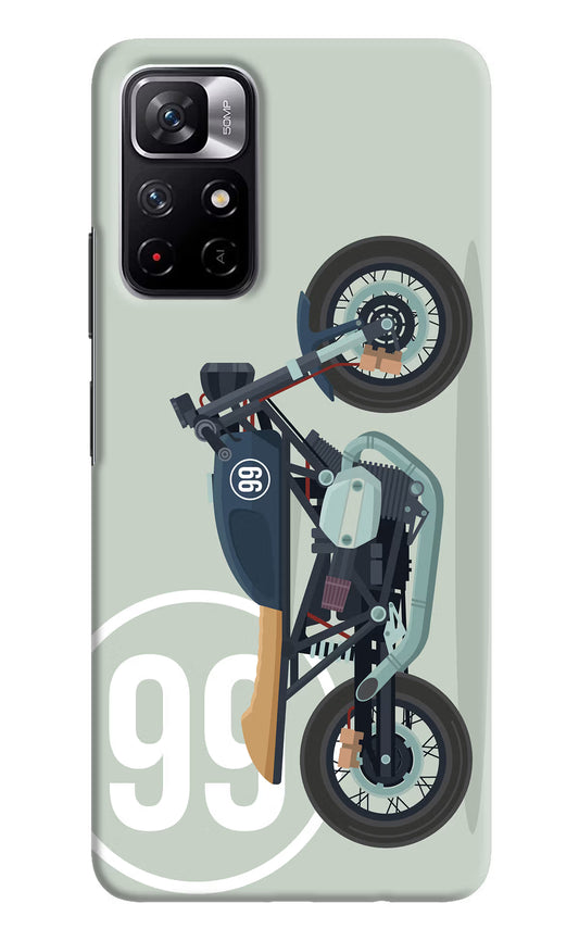 Classic Cafe Racer 99 Redmi Note 11T 5G Hard Case Back Cover by Casekaro