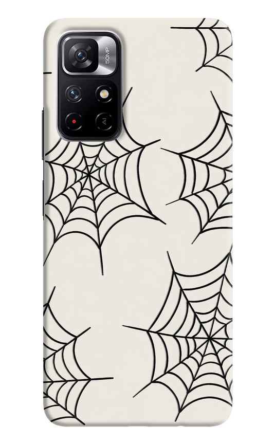 Spider Web Redmi Note 11T 5G Hard Case Back Cover by Casekaro