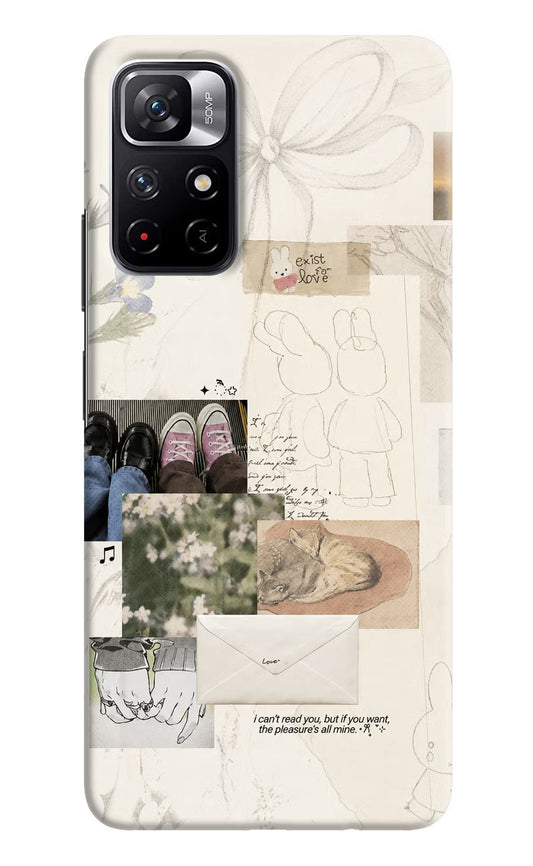 Soft Aesthetic Redmi Note 11T 5G Back Cover