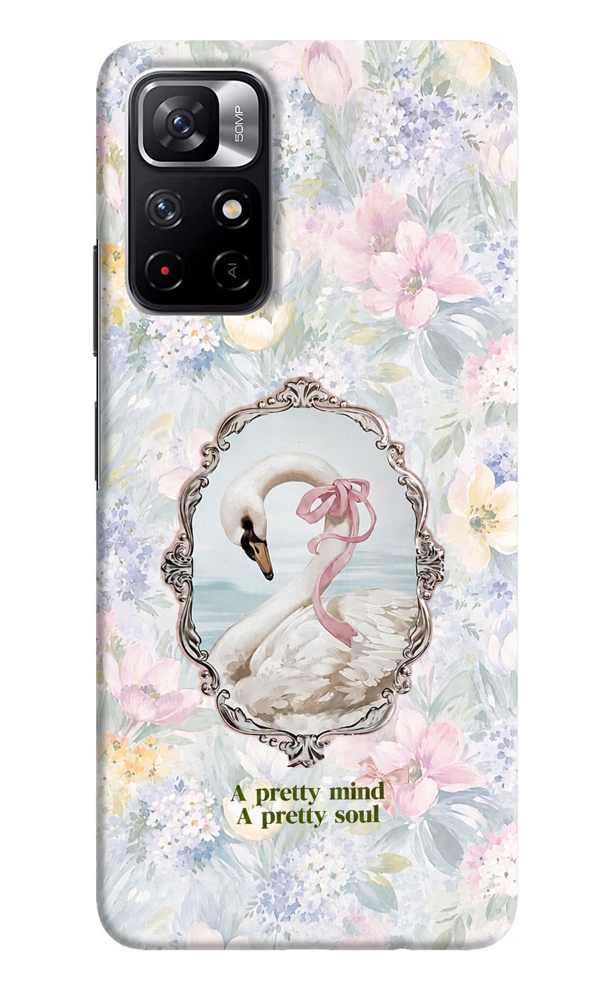 Pretty Mind Pretty Soul Redmi Note 11T 5G Back Cover