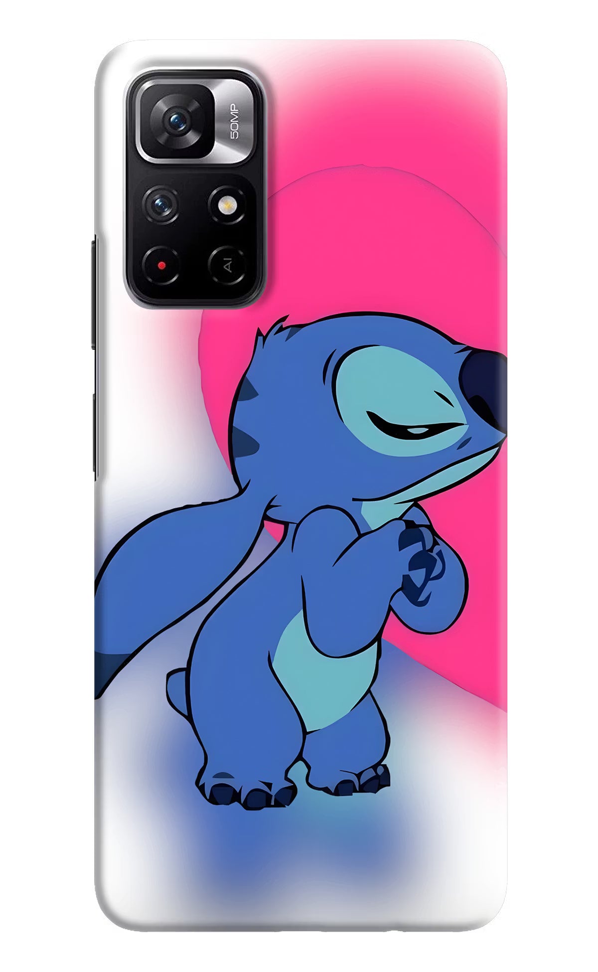 Stitch Hug Redmi Note 11T 5G Back Cover