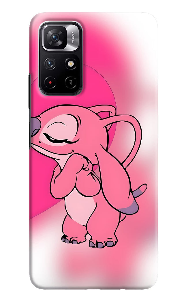 Angel Hug Redmi Note 11T 5G Hard Case Back Cover by Casekaro