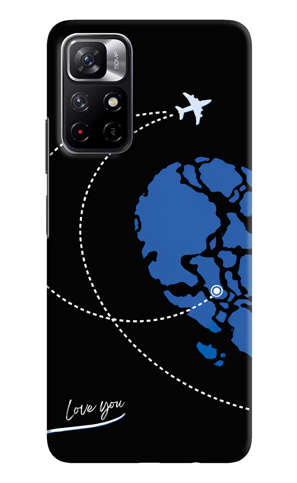 Love Orbit Redmi Note 11T 5G Back Cover