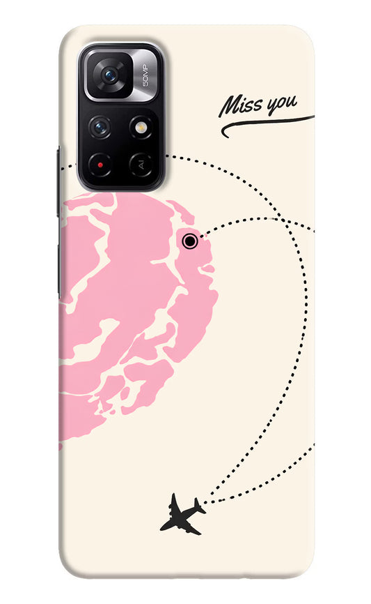 Miss Orbit Redmi Note 11T 5G Hard Case Back Cover by Casekaro
