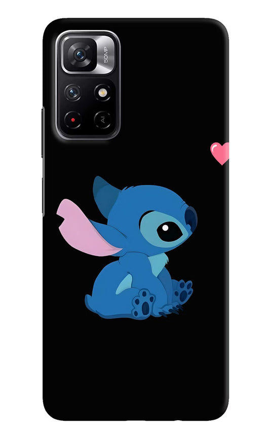 Stitch Crush Redmi Note 11T 5G Back Cover