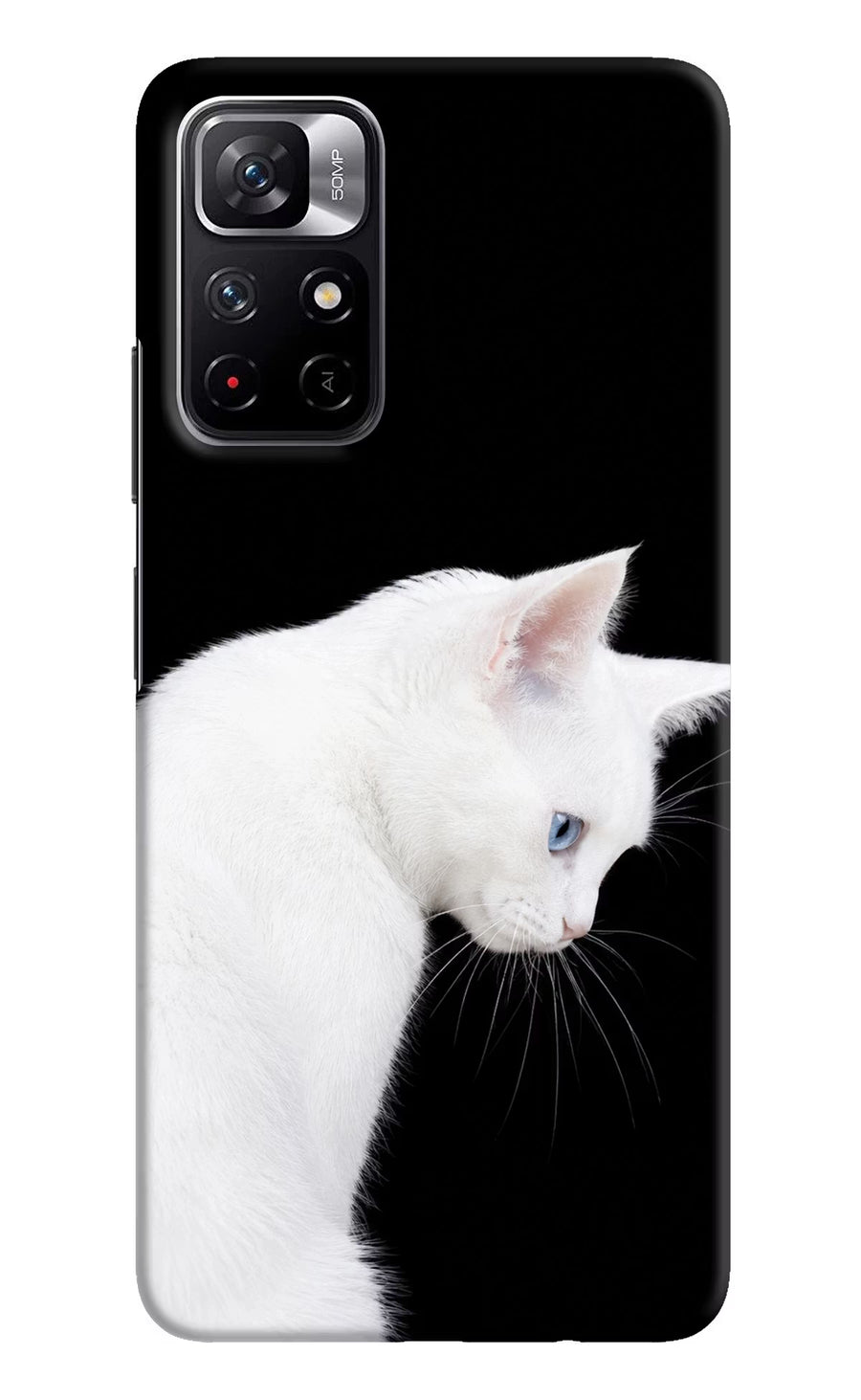 Snow Gaze Redmi Note 11T 5G Back Cover, Hard case